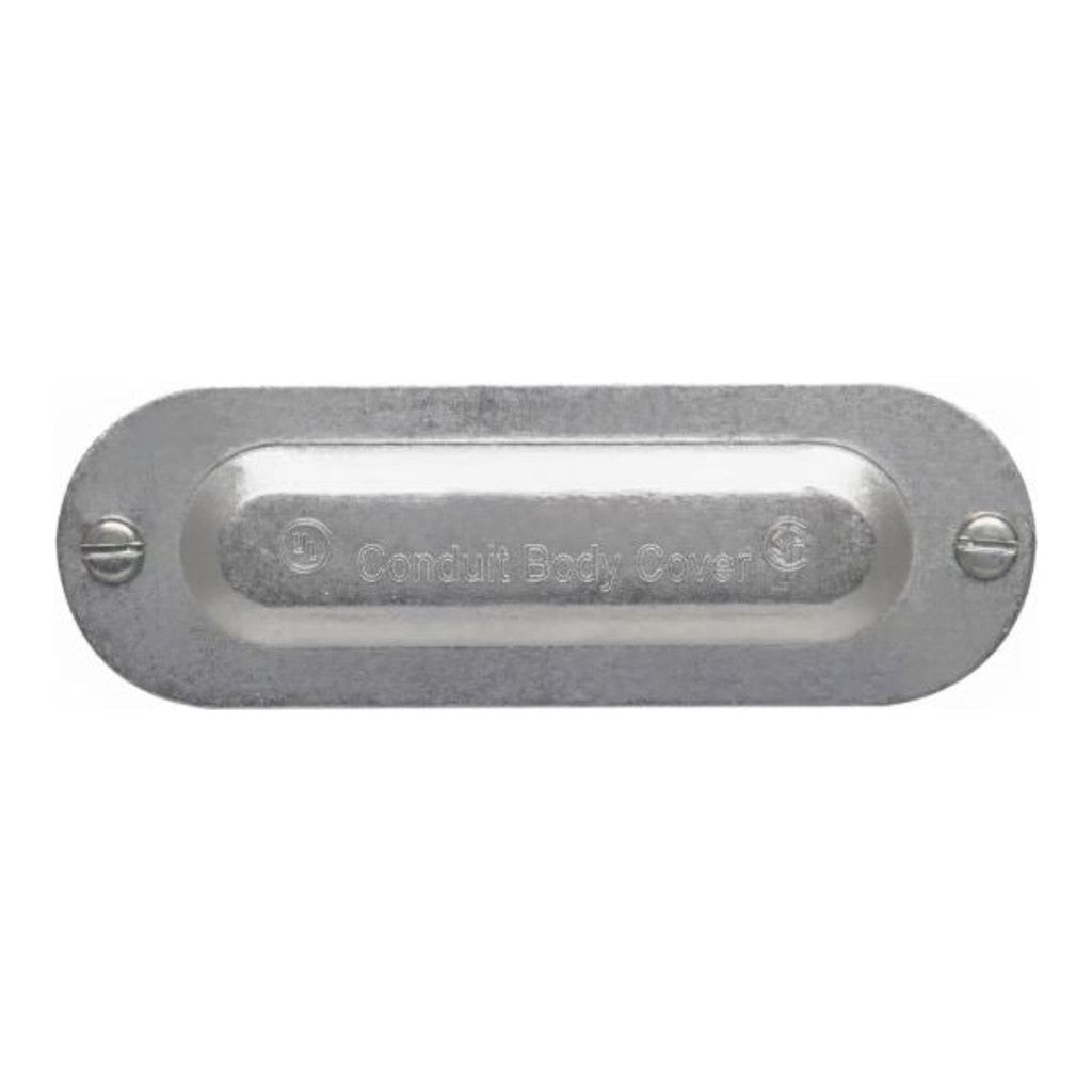 Steel City® 12CVR Conduit Body Cover, 1/2 in, Die-Cast Aluminum
