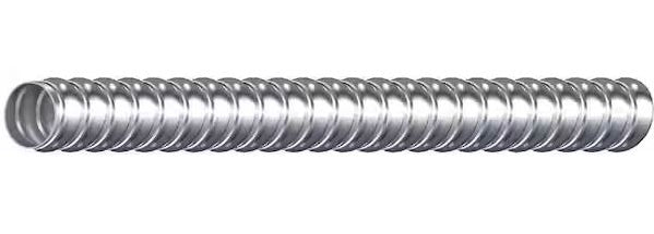 Steel City® GF Master Steel Flexible Conduit, 3/4 in, Master Reel, Galvanized Steel
