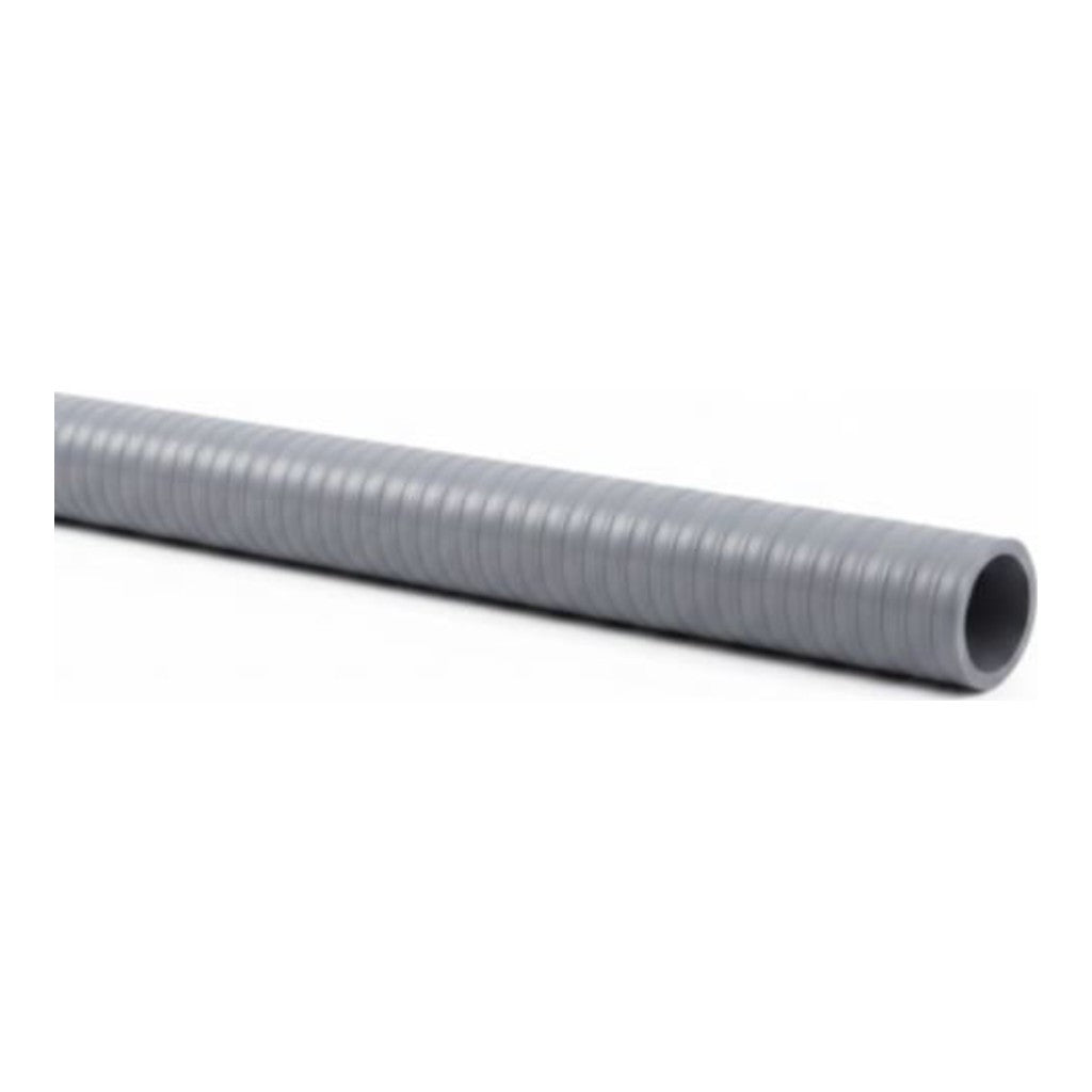 Steel City® Non-Metallic Liquid-Tight Flexible Conduit, 1/2 in, 1000 ft Reel, Gray