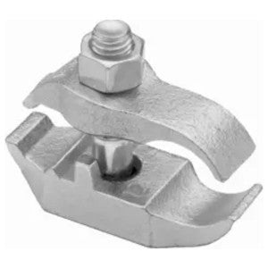 Crouse-Hinds PARC50HD Parallel Conduit Clamp, 1/2 in, For Use With Rigid/IMC Conduit, Malleable Iron, Electro-Galvanized