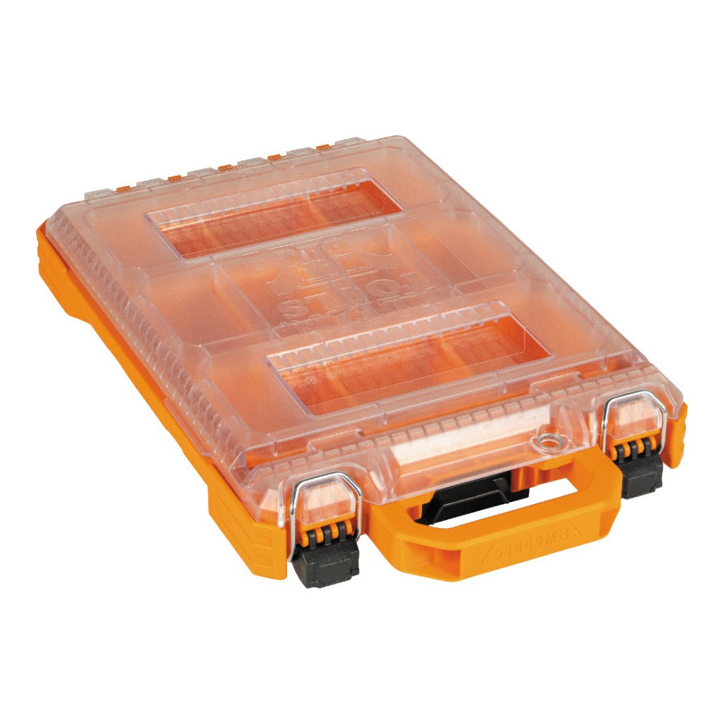 Klein® KLE54809MB MODbox Short Half-Width Component Box, 10 Compartments