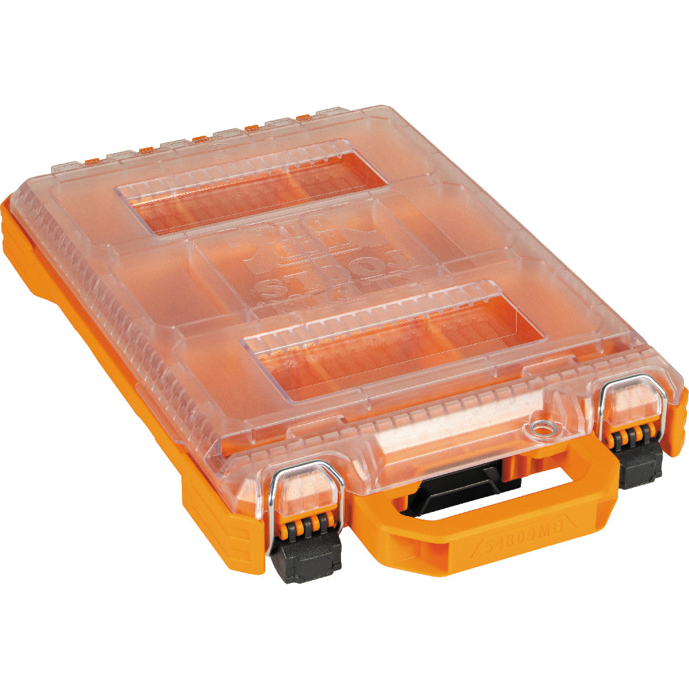 Klein® KLE54809MB MODbox Short Half-Width Component Box, 10 Compartments