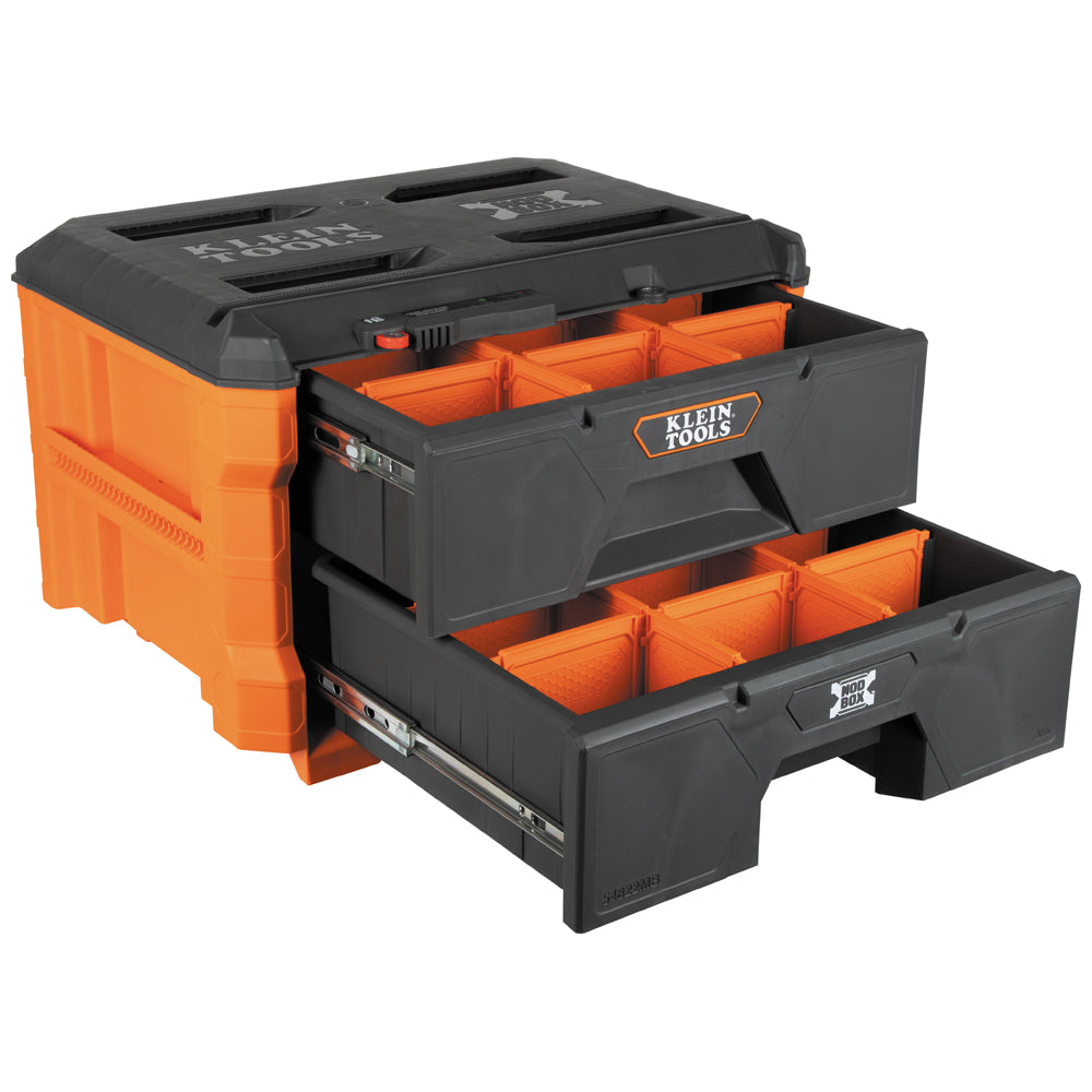 Klein® KLE54822MB MODbox Two Drawer Tool Box