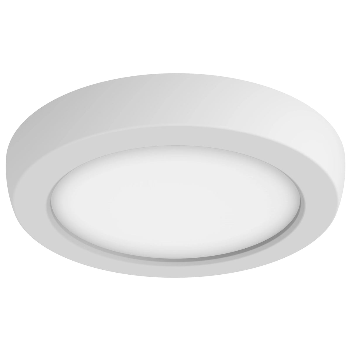 SATCO® S621700 10.5 W LED Disk Light, 5500 K, Round, White