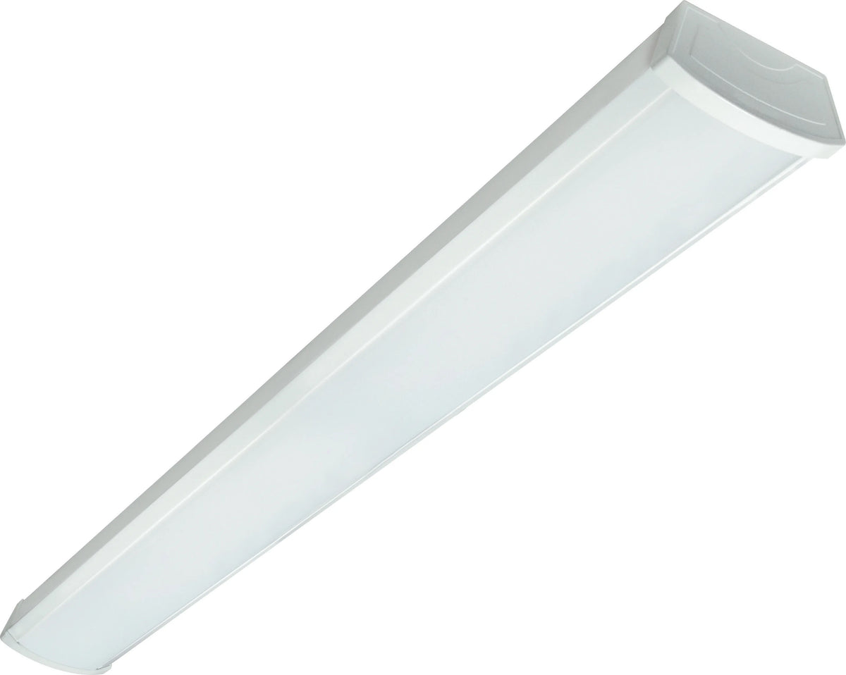 SATCO® S651082 4' LED Ceiling Wrap Fixture, 40 W, White