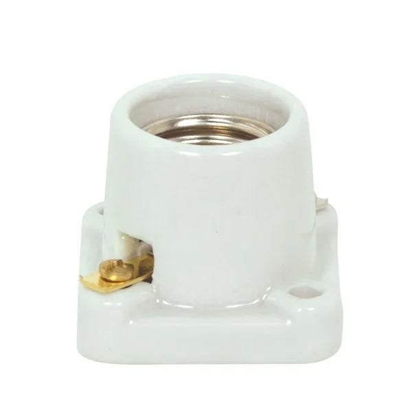 SATCO® 80-1748 Lamp Socket With Set Screw, 660 W Lamp, 250 VAC, Medium Halogen L