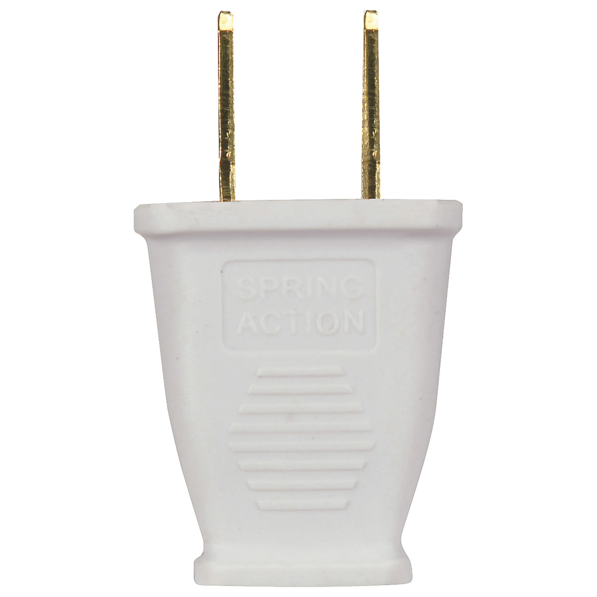 SATCO® S802410 White 2-Pole, 2-Wire Plug