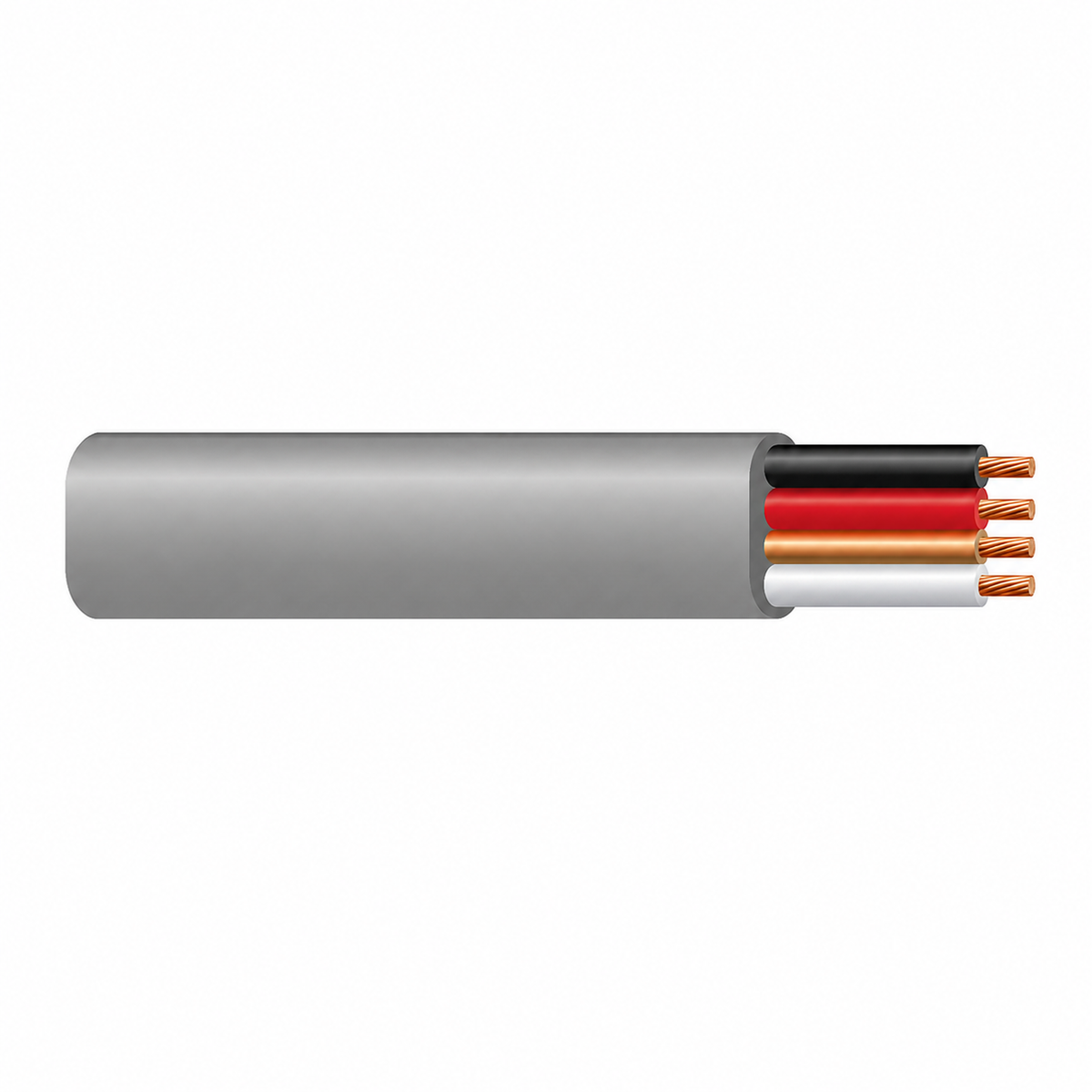 UF-B Underground Feeder Cable, 3-Conductor, 10 AWG, 600V