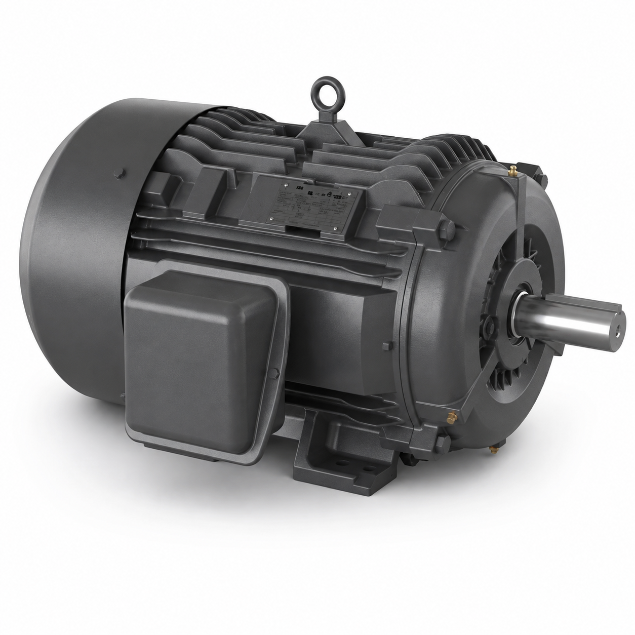 ABB GP100 A7B10001013480 3 HP AC Induction Motor, 1760 RPM, 230/460 VAC, 3-Phase, NEMA 182T, TEFC, IP55