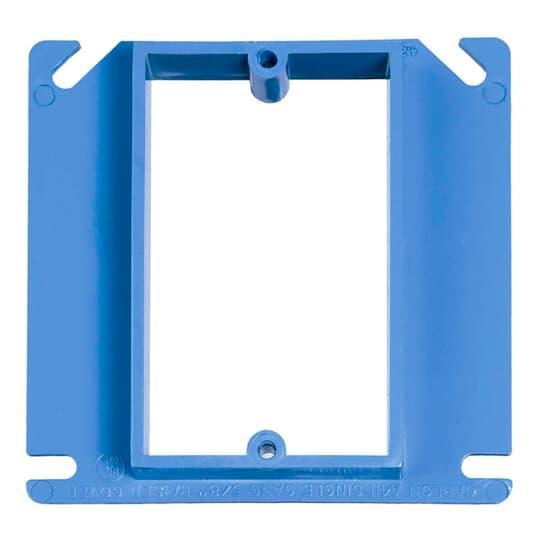 PVC SQUARE COVER ENT 1/2'' 1G