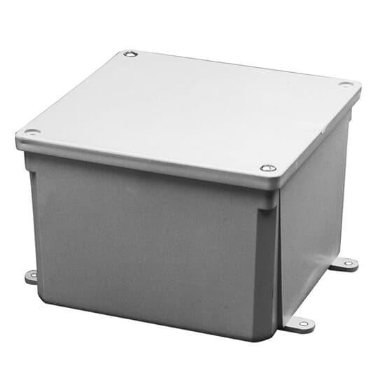 8x8x7 PVC JUNCTION BOX (E989SSX-UPC)