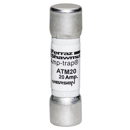 Mersen® ATM20 Amp-Trap® Fuse, 600V, 20A, Fast-Acting, Midget