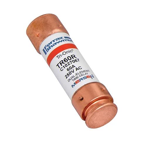 Mersen® TR60R Tri-Onic® Fuse, Class RK5 Time Delay, 250V, 60A