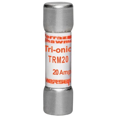 Mersen® TRM20 Tri-Onic® Fuse, Midget Time Delay, 250V, 20A