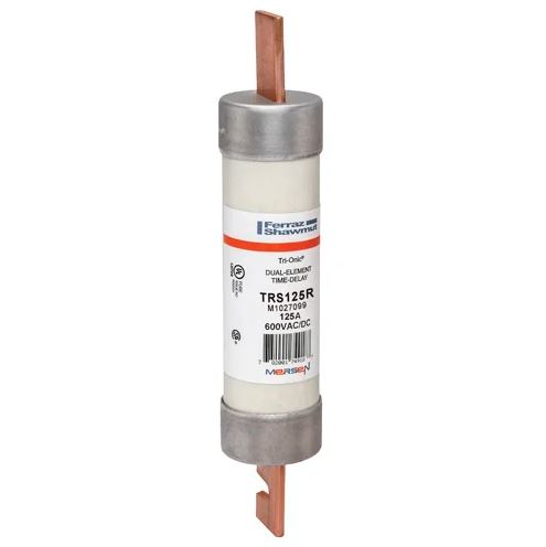 Mersen® TRS125R Tri-Onic® Fuse, Class RK5 Time Delay, 600V, 125A