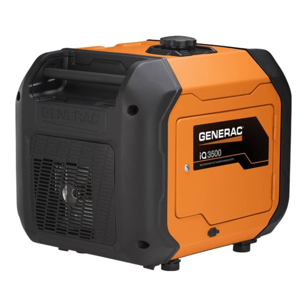 Generac® iQ3500 Portable Inverter Generator, 3000W Running / 3500W Starting, 212cc OHV, Electric Start, 120V, COsense, Digital LCD