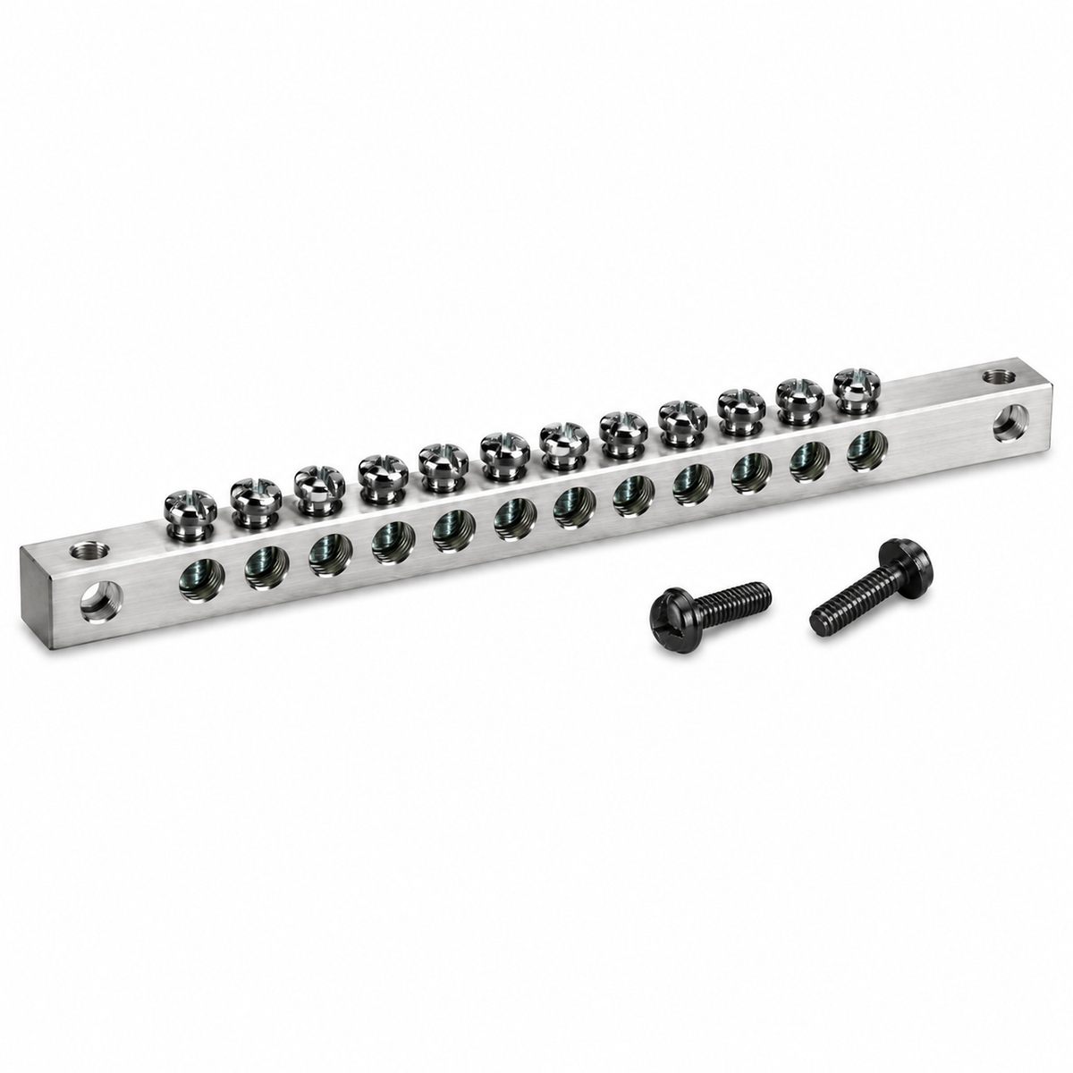 ABB Equipment Ground Bar Kit, 8-Hole, With Lug, For 6-12 Circuit Indoor Load Centers