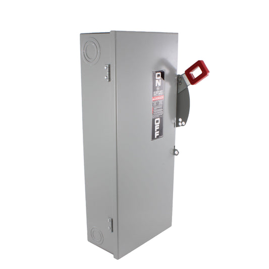 ABB Spec-Setter TH3363 TH Series Fusible Heavy Duty Safety Switch, 600 VAC, 100 A, 30 hp Standard Fuse/75 hp Time Delay, 3 Poles