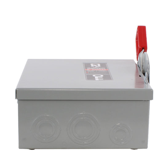 ABB Spec-Setter THN3361 Heavy Duty Non-Fusible Safety Switch, 600 VAC, 30 A, 30 hp, 3 Poles
