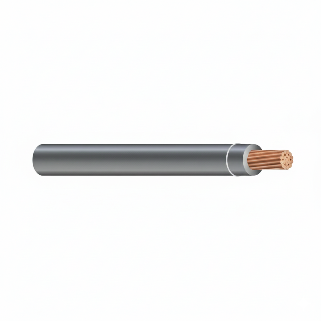 THHN/THWN-2 Building Wire, Single Conductor, 10 AWG, 600V, Gray