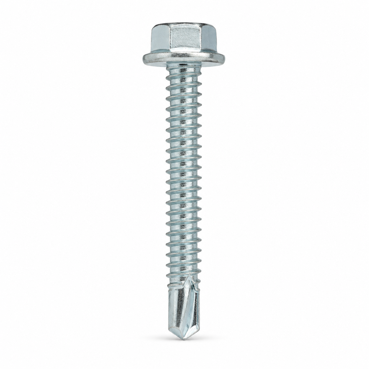 #10 x 1 Self-Drilling Hex Head Screw, Stainless Steel