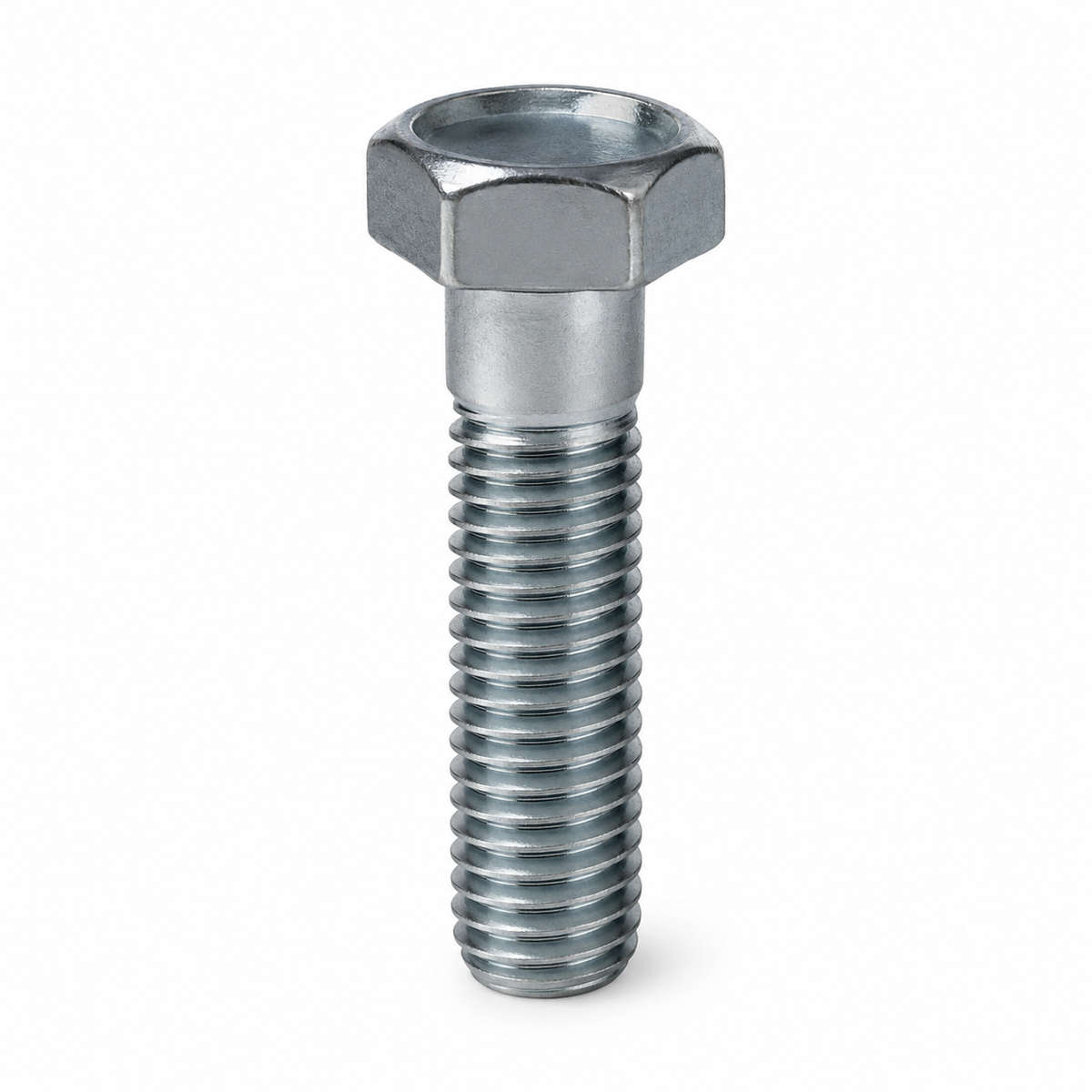 3/8-16 x 3 Hex Cap Screw, Grade 5, Stainless Steel 18-8