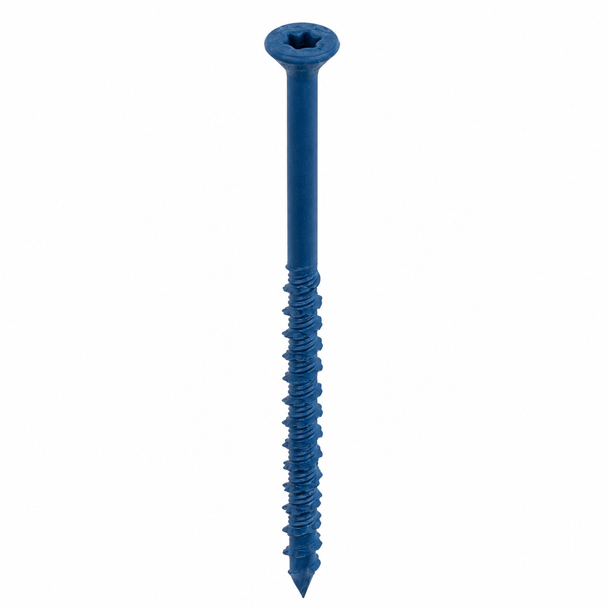 Tapcon® 3/16 x 1-1/4 Flat Head Concrete Screw, Blue