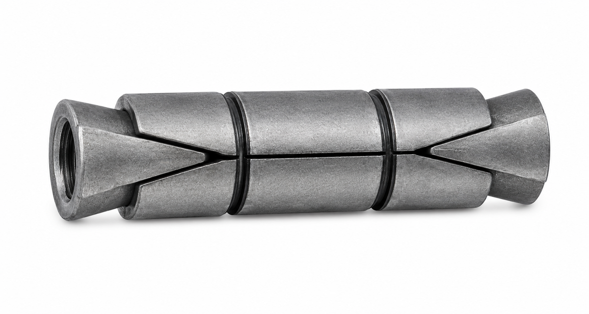 5/8 Double Expansion Anchor, Zinc Plated