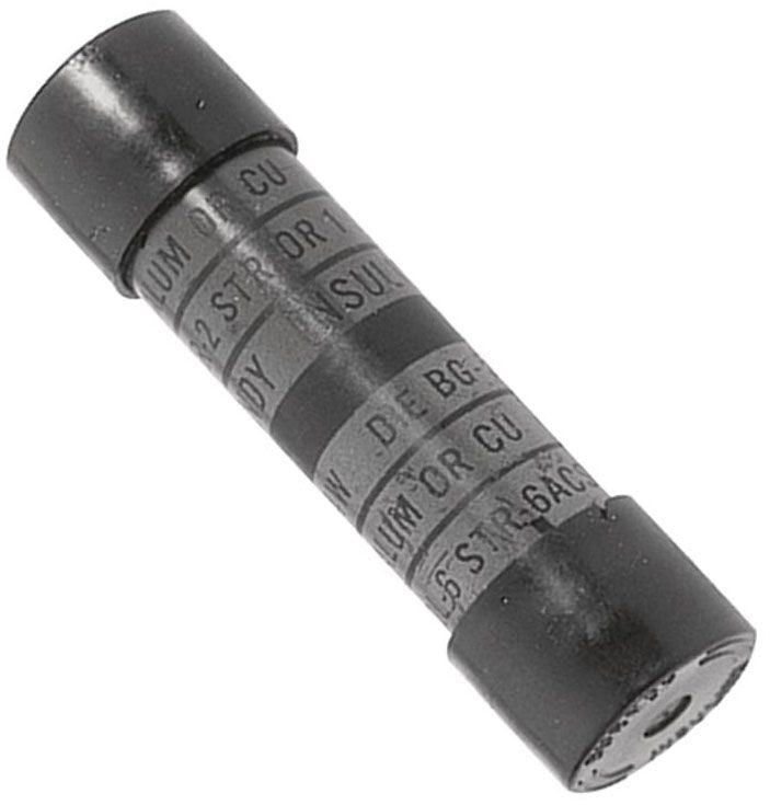 BURNDY® ES2R6W Pre-Insulated Service Entrance Compression Sleeve, Aluminum, AL/CU/ACSR, 2-8 AWG (overall range)