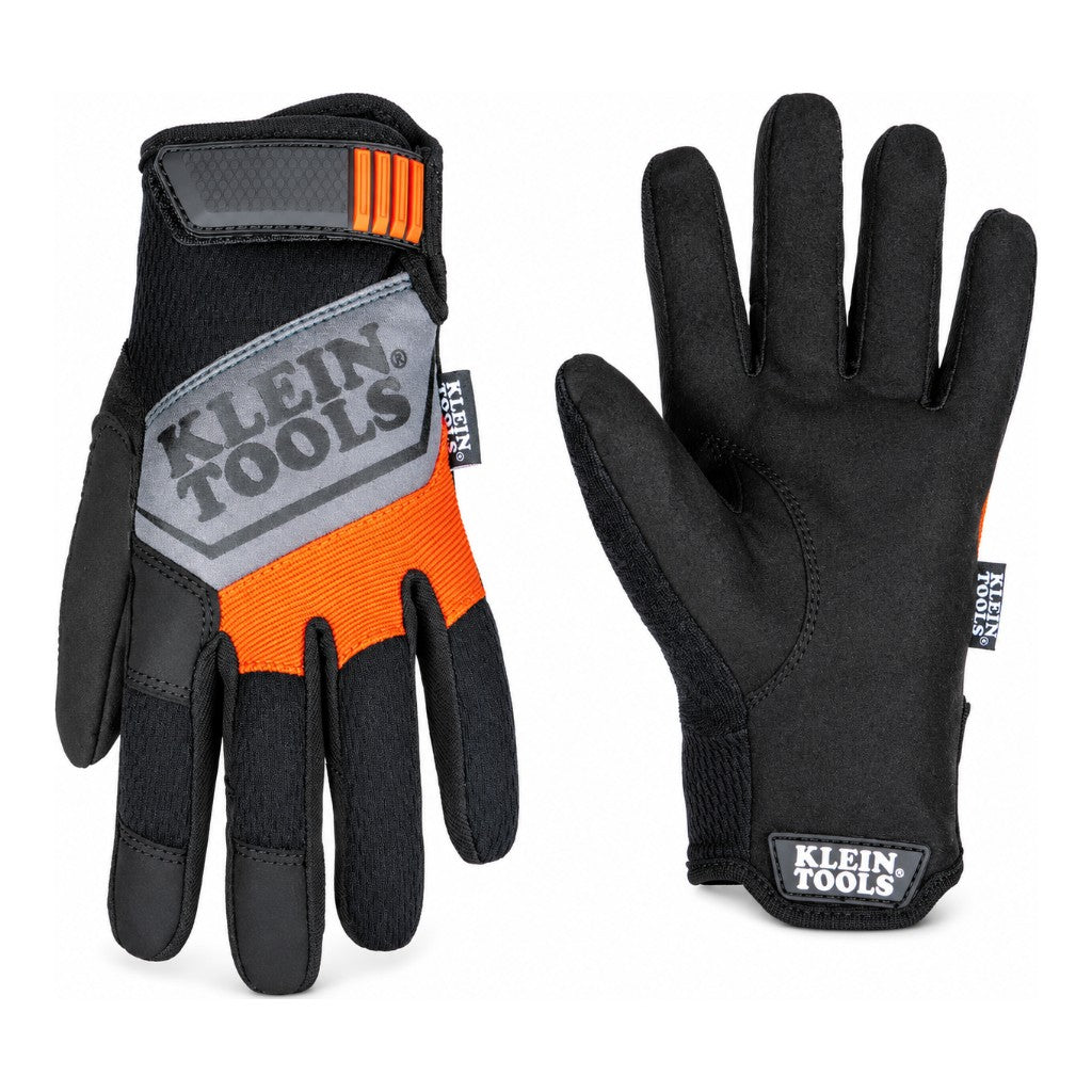 Klein Tools® 60596 General Purpose Work Gloves, Large, Touchscreen Compatible
