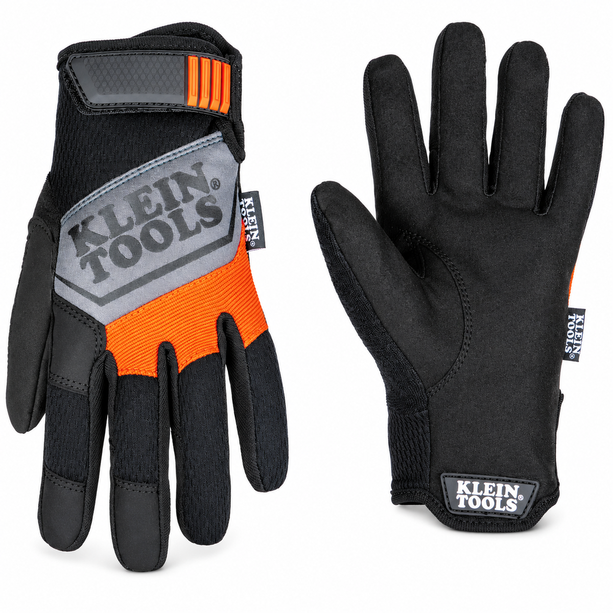 Klein Tools® 60596 General Purpose Work Gloves, Large, Touchscreen Compatible