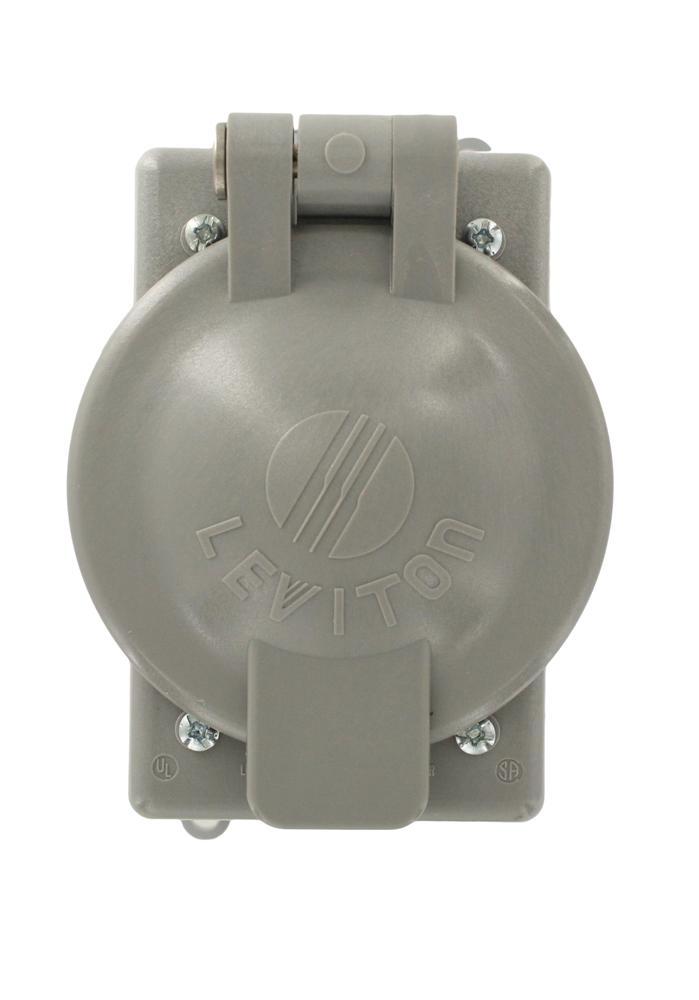 Leviton® 37830-KIT Generator Inlet Kit, 125/250 VAC, 30 A, NEMA L14-30P