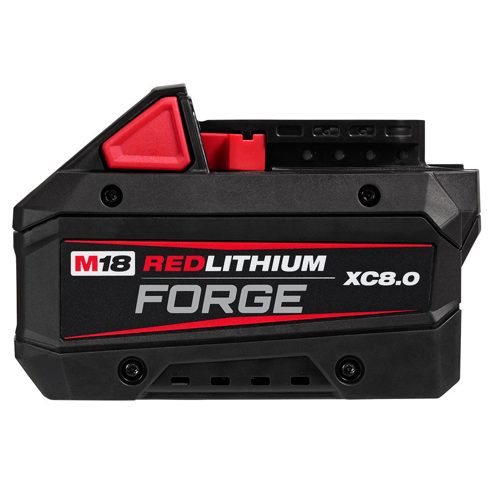 Milwaukee 48111881 M18 REDLITHIUM FORGE XC 8.0Ah Battery, 18V, COOL-CYCLE Capable