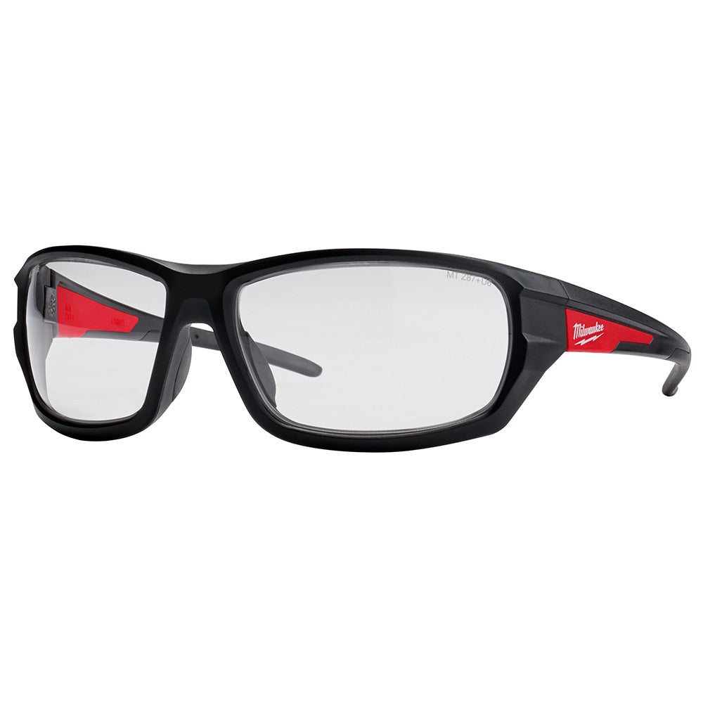 Milwaukee Safety Glasses - Clear Anti-Scratch Lenses