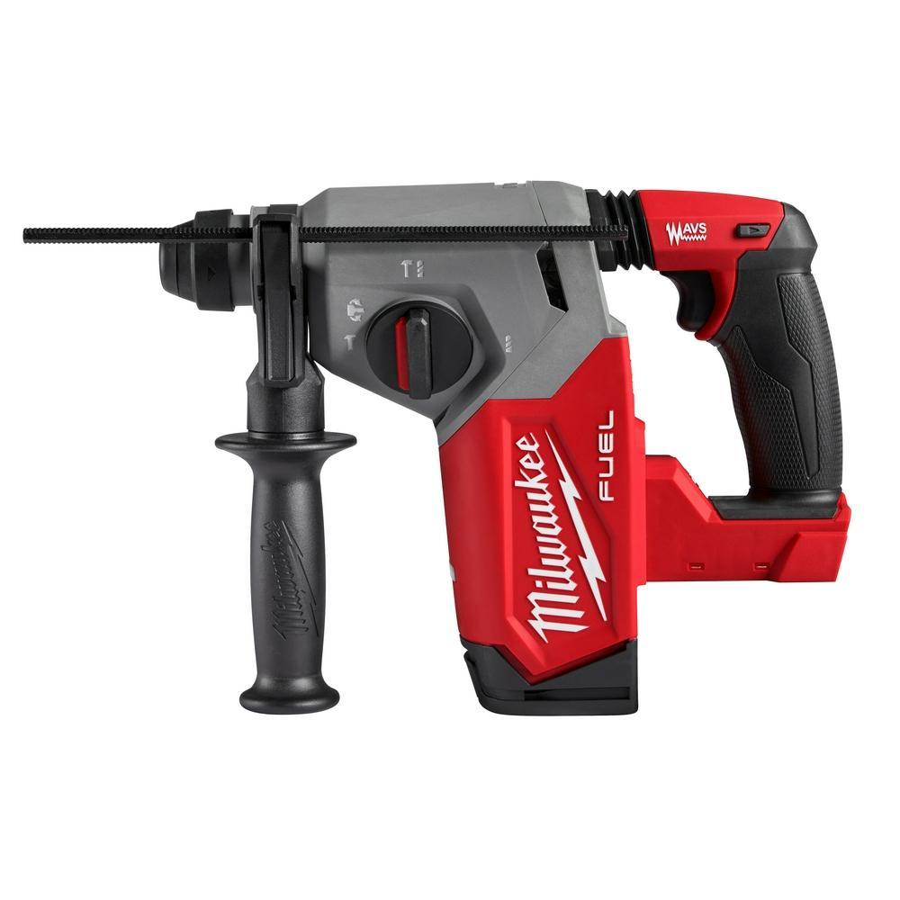 Milwaukee 291220 M18 FUEL 1 in. SDS-Plus Rotary Hammer, 18V, Brushless, AUTOSTOP, Bare Tool