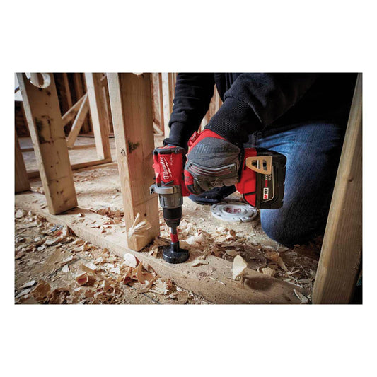 Milwaukee M18 2999-22 2-Tool Cordless Combination Kit, Tools: Hammer Drill/Hex Hydraulic Driver, 18 VDC, 5 Ah Lithium-Ion Li-Ion Battery, 1/4 in Tip