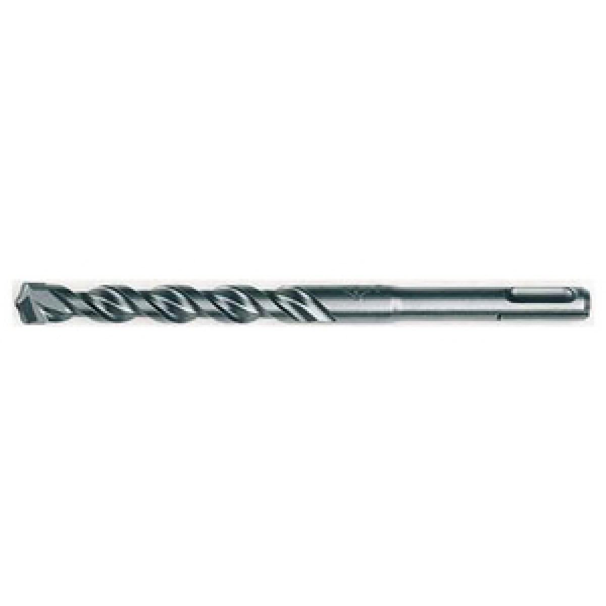 Milwaukee M12 48-20-7554 2-Cutter Rotary Hammer Drill Bit, 3/8 in Drill Bit, SDS Plus Shank, 10 in D Cutting, Carbide Cutting Edge, 12 in OAL