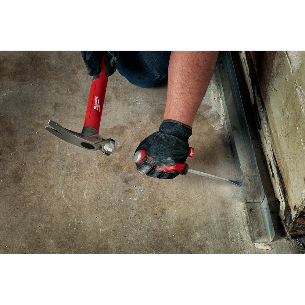 Milwaukee 48-22-2702 Demolition Screwdriver Set, 2 Pieces, Forged Steel/Plastic/Rubber