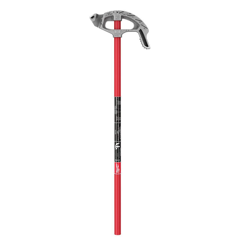 Milwaukee 48224072 1 in. EMT / 3/4 in. Rigid Aluminum Conduit Bender, 30/45/60/90 Degrees