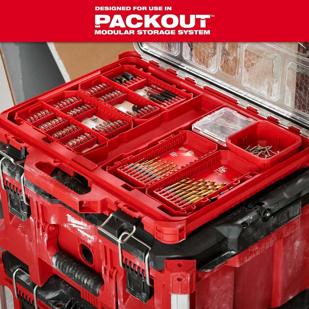 Milwaukee Thunderbolt Secure-Grip 48-89-2801 Drill Bit Set, 21 Pieces, Black Oxide