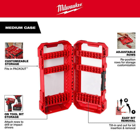 Milwaukee Thunderbolt Secure-Grip 48-89-2801 Drill Bit Set, 21 Pieces, Black Oxide