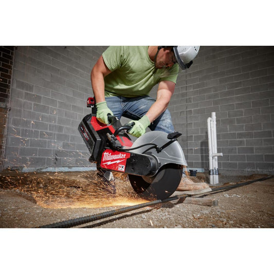 Milwaukee 49-94-1275 Type 1 Cut-Off Wheel, 12 in Dia x 1/8 in THK, 1 in Center Hole, A24R Grit, Aluminum Oxide Abrasive