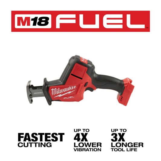 Milwaukee 2719-20 Cordless Reciprocating Saw, 7/8 in L Stroke, 0 to 3000 spm, Straight Stroke, 18 VDC, 6-1/2 in OAL
