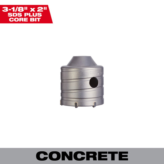 Milwaukee 48-20-5235 Core Bit, 3-1/8 in Drill - Fractional, Steel