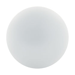 62/1212 Round LED Flush Mount Fixture, LED Lamp, 20 W Fixture, 120 VAC, White Housing