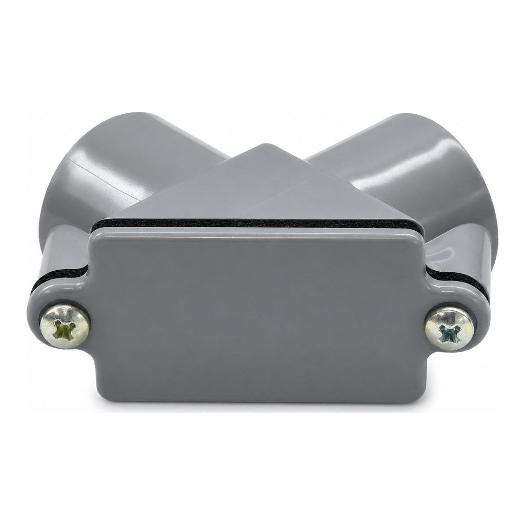 PVC Conduit 3/4 in. Pull Elbow (LB), Schedule 40, Gray