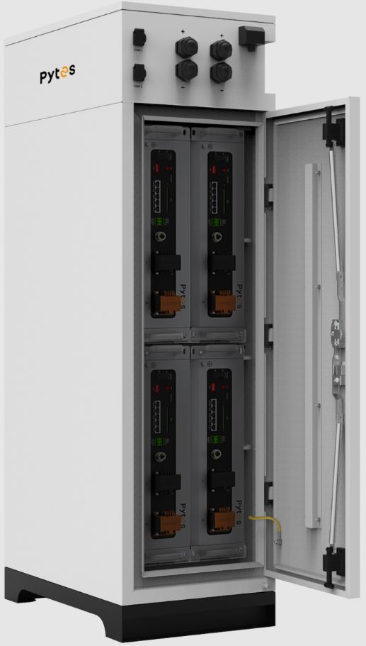 Pytes PYTVBOXOC V-BOX-OC Outdoor Cabinet, For Up To 4 V5 Batteries, 20.48 kWh Total, Floor Standing