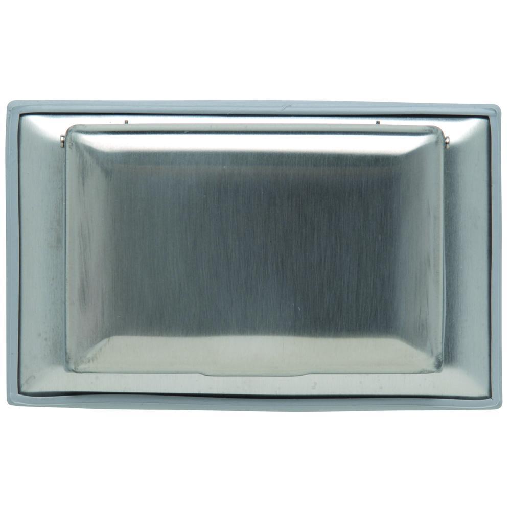 WPH8 Dustproof Wall Plate Cover, 1 Gangs, 4-1/2 in W x 2-3/4 in H, Stainless Steel