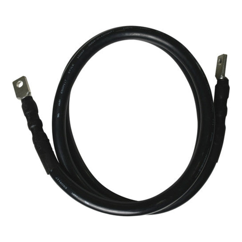 Pytes PYTBATTERYTOINVERTERBLK Battery-to-Inverter Power Cable, Negative, 2 m, 4 AWG, Black, M10 Lug