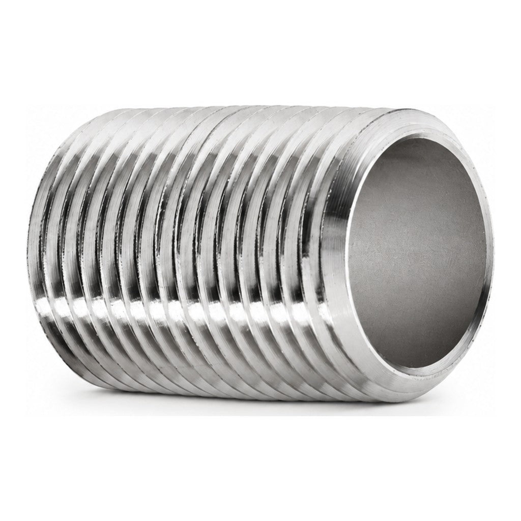 Rigid Aluminum Conduit Close Nipple, 4 in. Trade Size